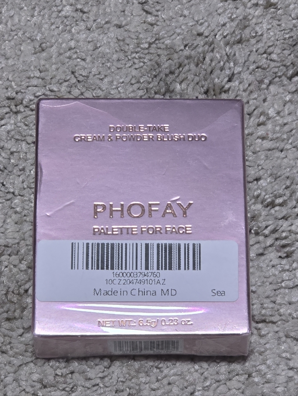 PHOFAY Double-Take Cream & Powder Blush Duo #01